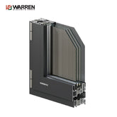 Warren Replacement Latest Design Burglar Proof Steel Tilt Turn Opening Aluminium Casement Windows